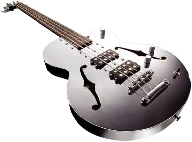 Normandy Guitars ATB-CH Chrome Archtop Bass Guitar