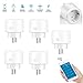 Produktbild KOBWA Smart Plug, WLAN Smart Steckdose Intelligente Plug WiFi Stecker fernbedienbar Timer Stromverbrauch messen funktioniert mit Google Home und Amazon Alexa [Echo, Echo Dot] 2.4 GHz Netzwerk