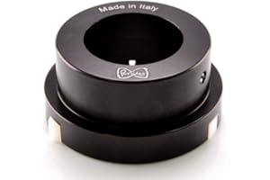 Adaptateur métallique Pastidea - Compatible avec machine à pâtes Philips : 2355 / 12 2354 / 12 2358 / 12 Noir