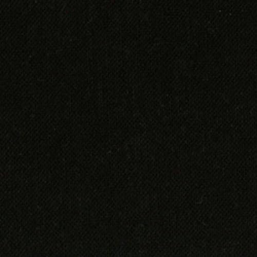 Quilt Backing Fabric 108 Inch Wide Cotton Solid Black - Sold Per 1/4 Metre (Long Quarter)