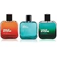 Wild Stone Edge,Hydra Energy and Ultra Sensual Perfume for men,50 ml each(Pack of 3)