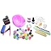 547 Piece Acrylic Nail Art Design Powder Liquid Tips Set Kit by Kurtzy TM