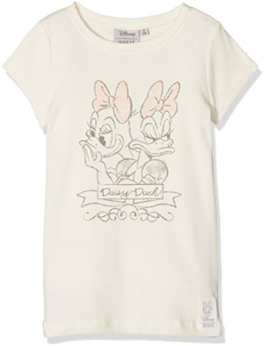 Wheat Girl's Daisy Duck Moods T-Shirt, Beige (Ivory 3182), 12 Years