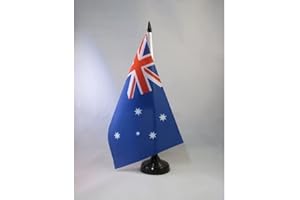 AZ FLAG - Tischflagge Australien - 21x14 cm - Australische Tischfahne 14 x 21 Cm - Flaggen