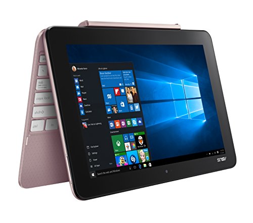 ASUS Transformer Book T101HA-GR002T  90NB0BK3-M00240  - 10 1  Pink Laptop Tablet Intel Atom x5-Z8350  1 44GHz   1 92GHz Turbo Quad Core Processor  2GB