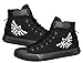 Produktbild Dailygocn Zelda Cosplay Schuhe Lace Up Canvas Shoes Hohe Trainers Lässige Sneakers Fancy Dress Kleidung Zubehör für Erwachsene