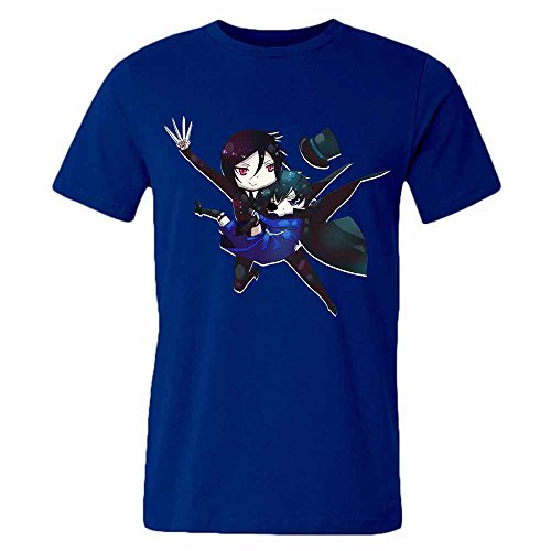Preisvergleich Produktbild Cotton Mens Funny Black Butler T-shirt M