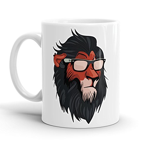Preisvergleich Produktbild Hipster Löwe - Tasse / Becher