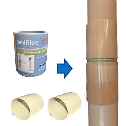 Montaje en columna: filtro de olores + Kit de montaje  , arena, 100, columna de Rey