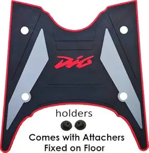 Gadget Deals Anti Skid Premium Scooter/Scooty Two Wheeler Floor/Foot Mat for Honda Dio BS6