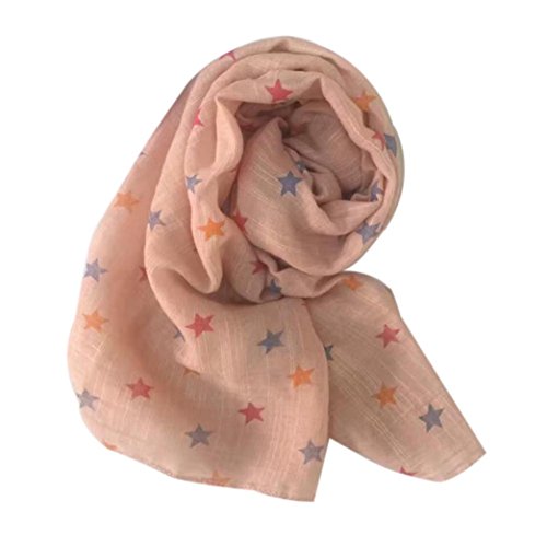 For 1-7years,Clode® 1PC 145cm*40cm Baby Girl Boy Kid Children Winter Stylish Soft Cotton Scarf Warm Scarf Shawl Suitable for 1-7 years Baby (Pink)