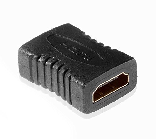 Poppstar HDMI Adapter Kupplung, Buchse auf Buchse, vergoldete Kontakte, 4k UltraHD, Full HD - 2