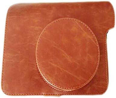[Camera Case Fujifilm Instax Wide 300 Case Bag]-TaiYaun Comprehensive Protection Fujifilm Instax Wide 300 Camera Case Bag With Soft PU Leather Material (Brown)