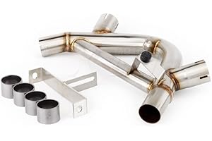 X-LAI MOTOR For Honda Goldwing GL1500 1988-2003 GL 1500 Gold Wing Motorrad Auspuff Middle Link Pipe Abgaskrümmer