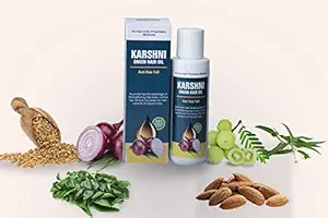 KARSHNI HERBALS Onion Hair Oil for Strong & Healthy Hair Oil Extracts Suitable for All Hair Types - 100 ml