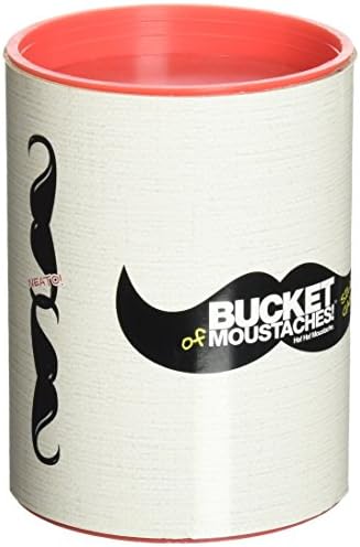 Haywire GroupHa! Ha! Moustache Bucket of Moustaches Board Game