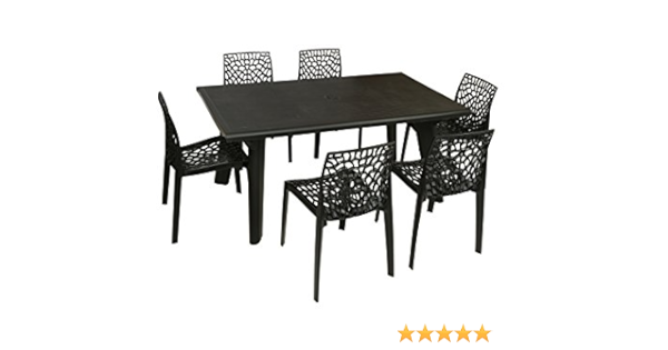 supreme plastic dining table set price
