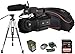 Price comparison product image Kit Camcorder GY-HM170 JVC 4K ULTRA HD with handled, microphone JVC MIC-QAN0067 + 1 Battery + 1 Battery charger + 1 Memory Card Sandisk 64Gb - 95Mb + Bag + Tripod
