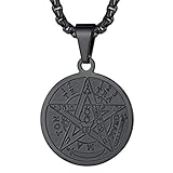 sello joyeria ✟ MEDIDA ✟: Colgante: 37.6mm * 25mm; cadena: 3mm ancho y 55 cm (+ 5 cm) largo - tenga en cuenta que la longitud de la cadena es ajustable. 23.6 gramos por pieza.