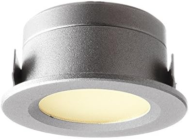 KapegoLED Recessed Ceiling luminaire, Voltage Constant, 12V DC, 1.00 W, Aluminium, Silver