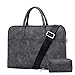 Produktbild BAAFG Frauen 13 Zoll 14 Zoll 15 Zoll 13 3 Zoll 15 6 Zoll Notebook Laptoptasche Aktentasche,DarkGray-13Inch