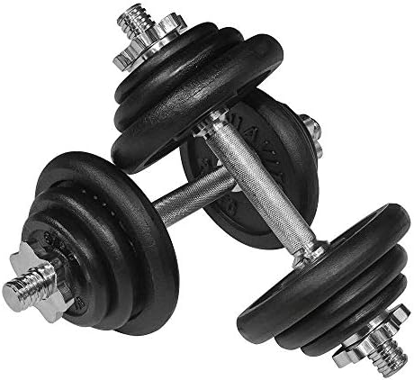 Generic * et by Ca Dumbells Adjustable ll Set by Cast Iron Dumbbell Dumbbell Set by ron Dumbel Weight training set g set Weights Home training set