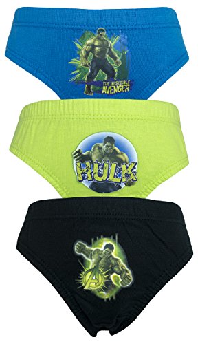 The Incredible Hulk 3 Pack Boys Pants / Briefs - 7-8 years / 128 cms