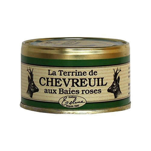 Preisvergleich Produktbild Maison Telme Rehterrine mit rosa Pfeffer, 130 g