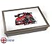Produktbild Koolart Mitsubishi Evo Car Illustration Caricature Cushion Lap Tray Kissen Tablett Knietablett Kissentablett - Chrome Effekt Rahmen