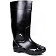 SINAL Boots For Men Safety Gumboots (Size - 8 UK) Black color