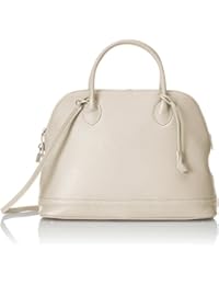 Chicca Tutto Moda CTM Borsa elegante a mano da donna in morbida pelle made in Italy 40x30x15 Cm