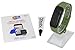 Produktbild Atlanta Fitness Tracker mit Herzfrequenz GPS Pulsmesser Blutdruck Sauerstoff Smartwatch Armband Uhr Grün 9700 inkl. Polywatch Polierpaste und Display Cleaner