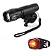 Produktbild Set regrand, 5 Licht-Modi-Lumen, LED-Fahrradlicht, Wasserbeständig, einfach zu montieren, Lampe für Vorne und Rücklicht, mit Beleuchtung