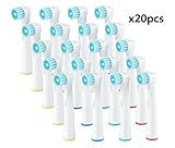 5 versigelte Packungen mit 4 Ersatzbürsten per Packung. Es ist nicht durch von Oral B hergestellt und hat sehr niedrigeren Preis: Preis- Leistung- Verhältnis.