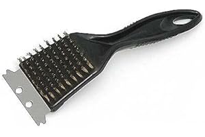 SUNDAY GRILL SPAZZOLA/RASCHIETTO PER PULIZIA GRIGLIA FOCOLARI O BARBECUE MURATURA 400009