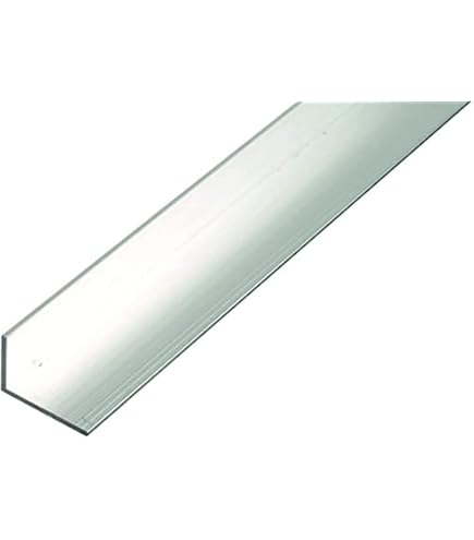 Raccordo Angolare Ottone 20x20x2mm - Lunghezza 2m, Lega CuZn39Pb3, Per Costruzioni