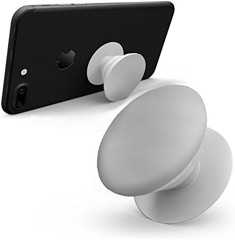 IQCASES Silver Shiny Pop Grip Expanding Mount Holder Phone Stand iPhone iPad Samsung Tablets Kindle