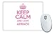 Produktbild Pink Keep Calm und Love Arrak Mauspad TXT 2126