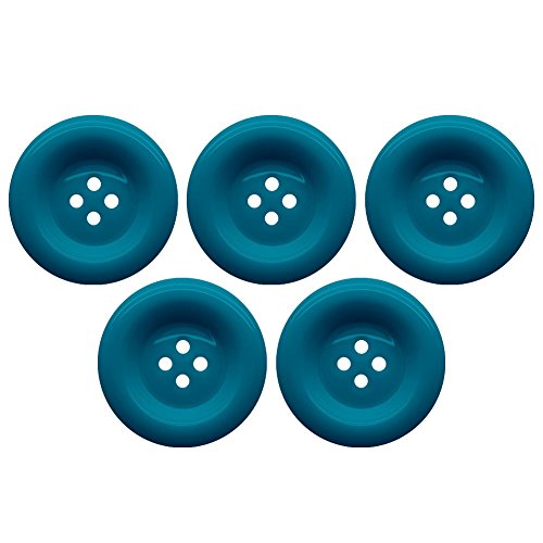 Soul-Cats® Knopfset in verschiedenen Farben und Größen Kunststoff bunt , Größe:18 mm;Farbe:grün - 8