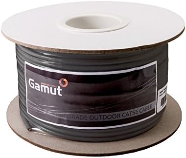 SpyCameraCCTV 100m Outdoor Cat5e Ethernet Network Cable Reel for PTZ and IP Cameras