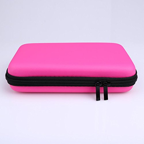 Malloom Bolsa EVA viajes llevar funda organizador 10 cartuchos para Nintendo 3DS LL XL Rosa caliente reviews Malloom Bolsa EVA viajes llevar funda organizador 10 cartuchos para Nintendo 3DS LL XL Rosa caliente
