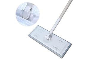 JEBBLAS Flat Floor Mop,Dust Mop with Disposable Refill Cloths(1 Mop&30 Dry Refills)