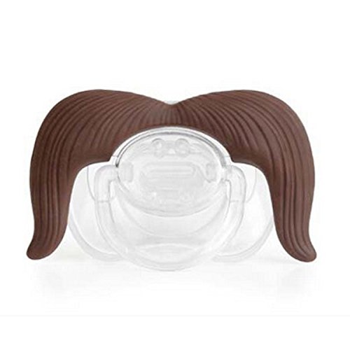 Cute Baby Funny Dummy Prank Pacifier Novelty Teeth Children Child Soother (Cowboy)