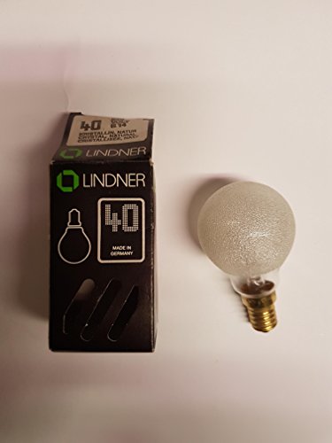 Preisvergleich Produktbild Lindner Tropfenglühlampe E14, 40W, Eiskristall klar
