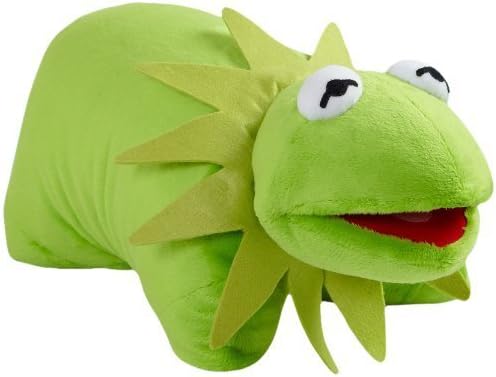 Pillow Pets Authentic Disney 18" Kermit, Folding Plush Pillow- Large by CJ Products LLC