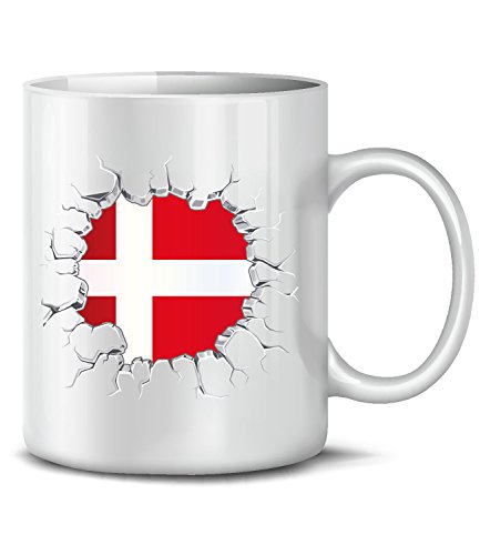 FUSSBALL – FANARTIKEL – Dänemark 5691(Weiss)