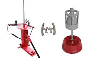 EQUIPEMENT EXPRESS SICOBA Démonte Pneu Manuel Auto Moto jusqu'à 21'' + Equilibreuse de Roue Manuelle Portable + 2 Protèges Jante