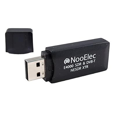 NooElec NESDR XTR - Minuscule RTL-SDR & DVB-T clé USB (RTL2832U + Elonics E4000 Tuner) w/ Télescopique Antenne et Télécommande contrôle. MCX antenne entrée. Radio programmée par logiciel étendu à faible coût compatible avec de nombreux paquets l…