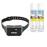 2 SPRAYS RELLENABLES CON OLOR A LIMÓN (CITRONELA) Y 100% SEGUROS incluidos en el pack del collar de entrenamiento PetTec. Cada aerosol se puede rellenar 20 recargas que no dejarán restos en el pelo de su perro y le dará un olor a limón. El aroma de limón (citronela) es un olor agradable que no causará alergias u otro tipo de reacciones