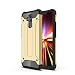 Produktbild LAGUI Hülle Geeignet für Huawei Mate 20 Lite, Stylisch Trend Handyhülle, Rugged TPU/PC Dual Layer Hybrid Outdoor Handyhülle, Anti-Scratch, Shockproof Schale. Gold